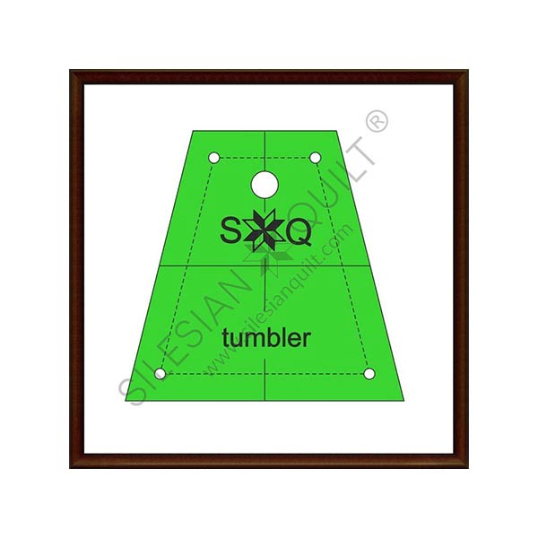 tumbler template van 2 1/2 inch